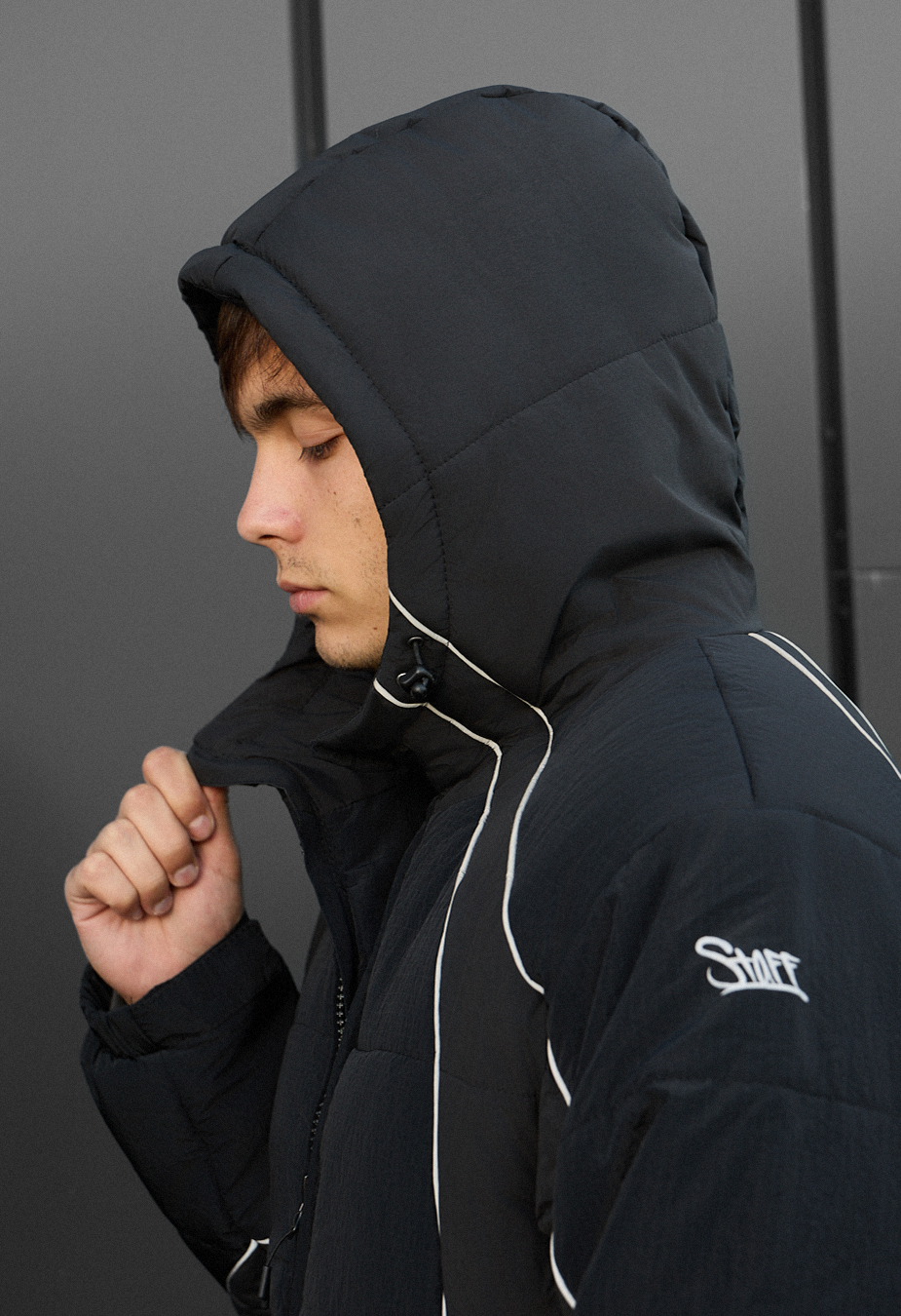 Kurtka zimowa Staff valt navy & black