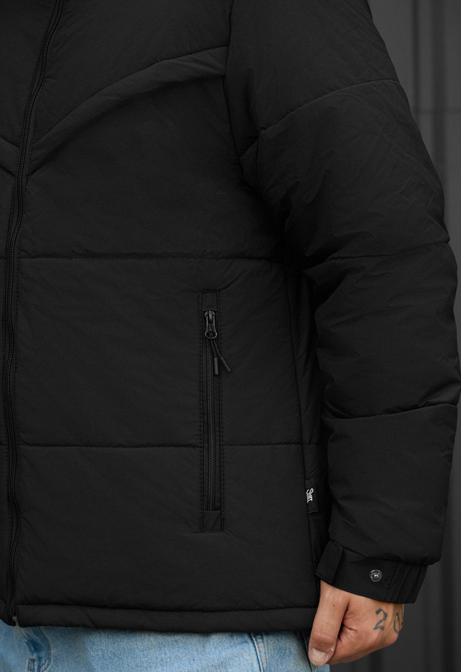 Kurtka zimowa Staff vorn black