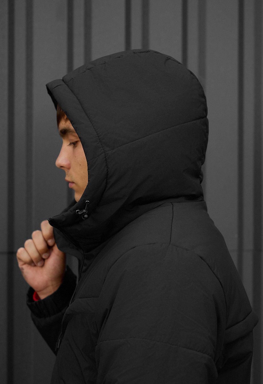 Kurtka zimowa Staff vorn black