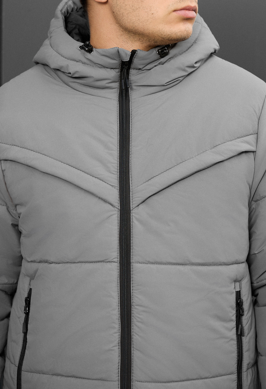 Kutrka zimowa Staff vorn gray