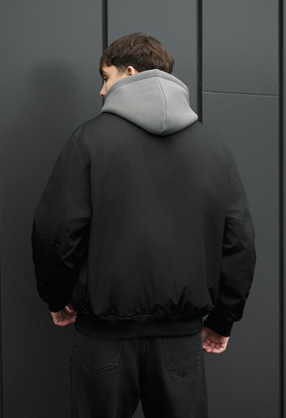 Bomber Staff ion2 black oversize