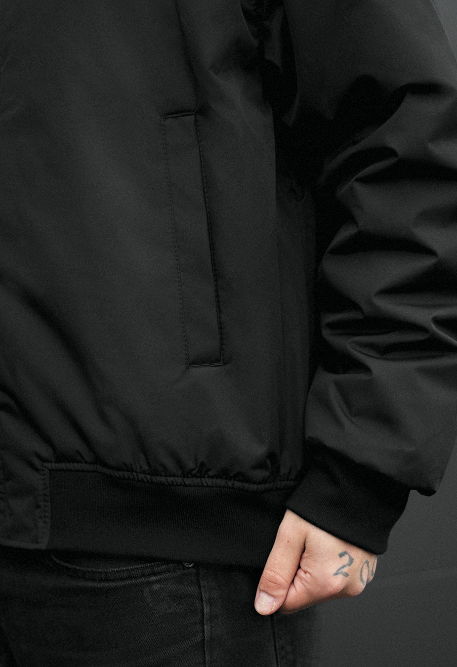 Bomber Staff ion2 black oversize