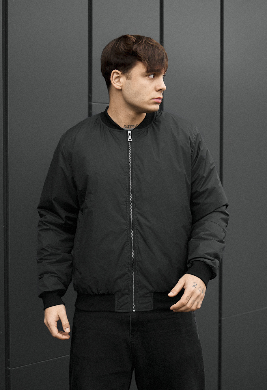 Bomber Staff vex dark gray