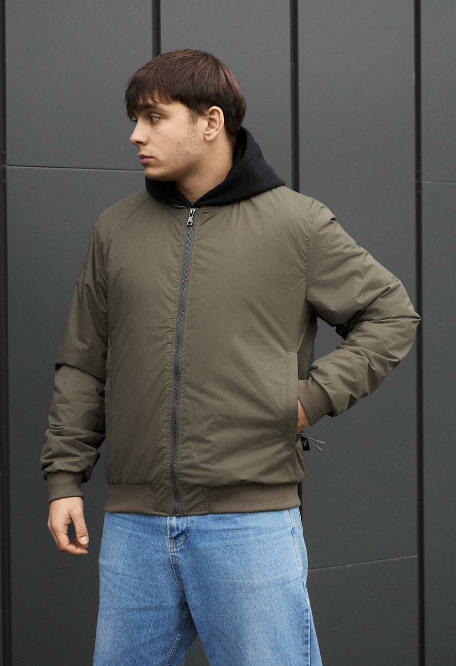 Bomber Staff vex olive