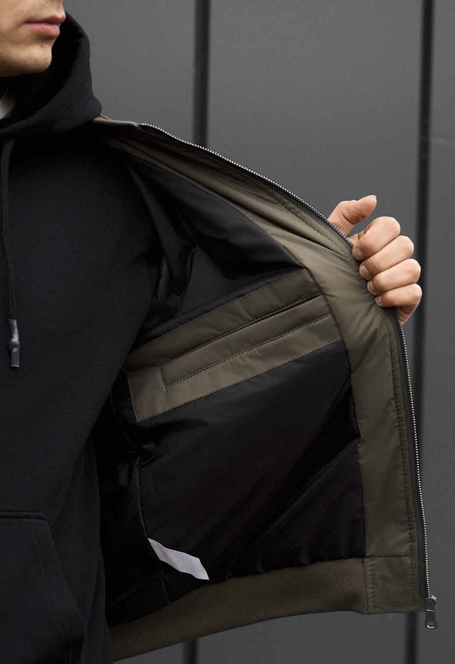 Bomber Staff vex olive