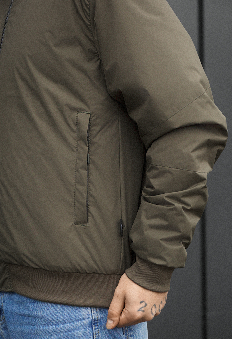 Bomber Staff vex olive