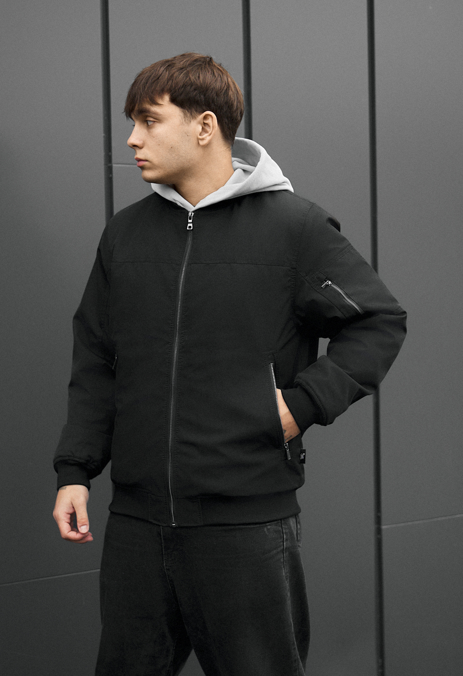 Bomber Staff dax black