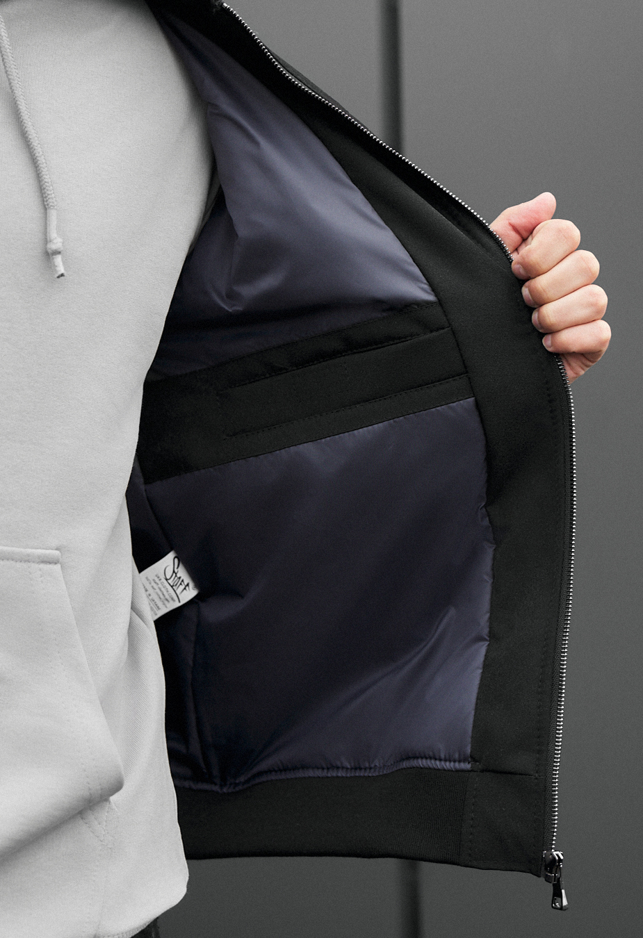 Bomber Staff dax black