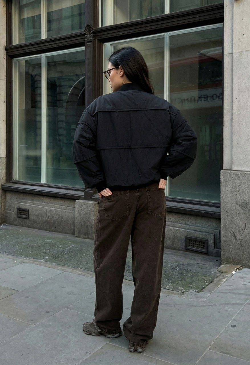 Kurtka Staff ok black oversize