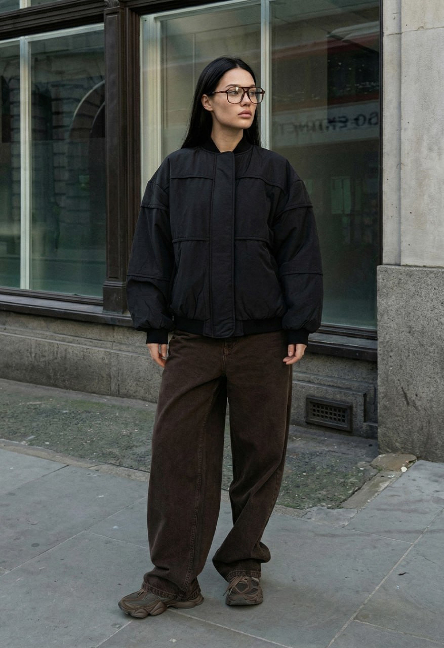 Kurtka Staff ok black oversize