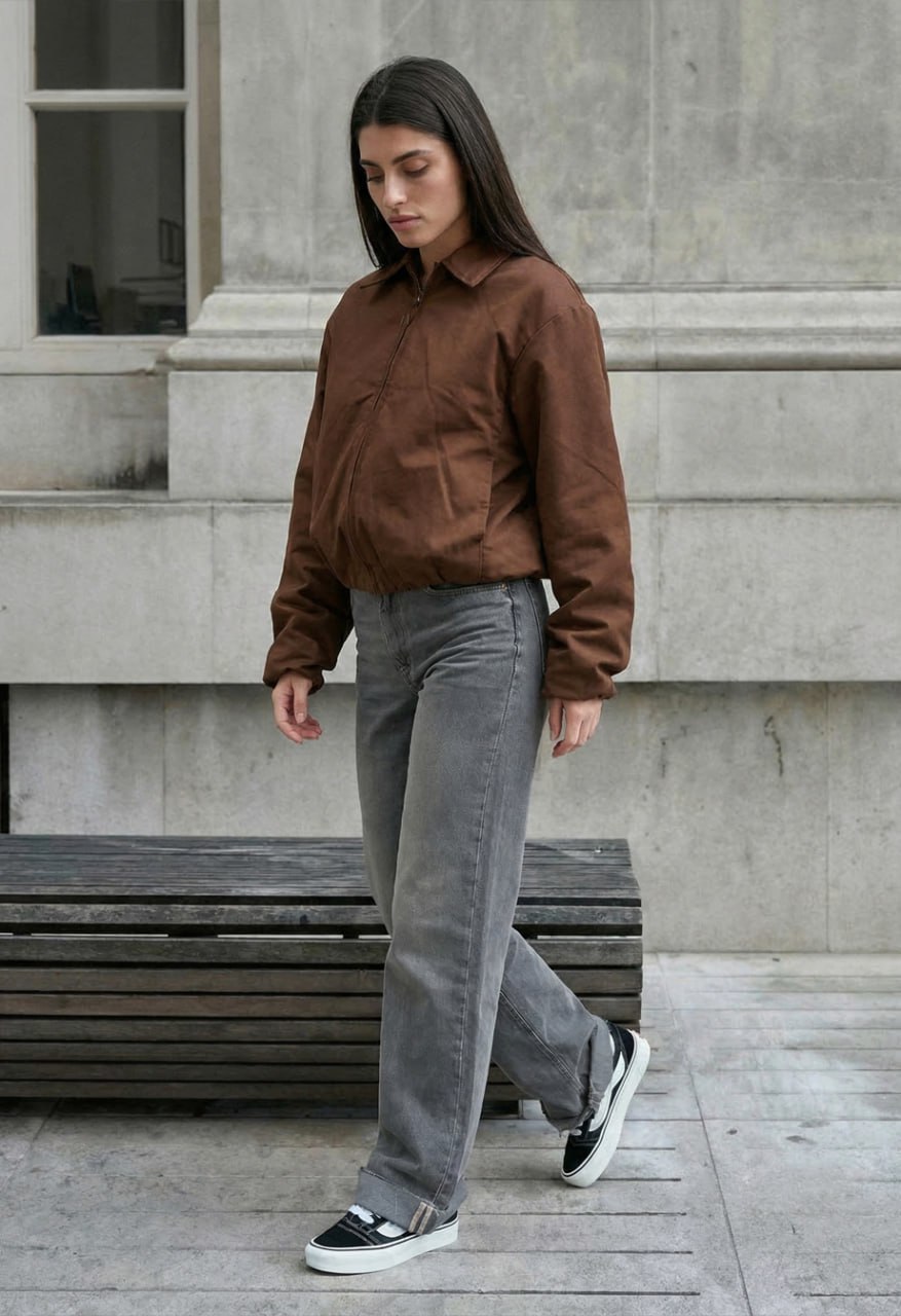 Wiatrówka Staff ni brown