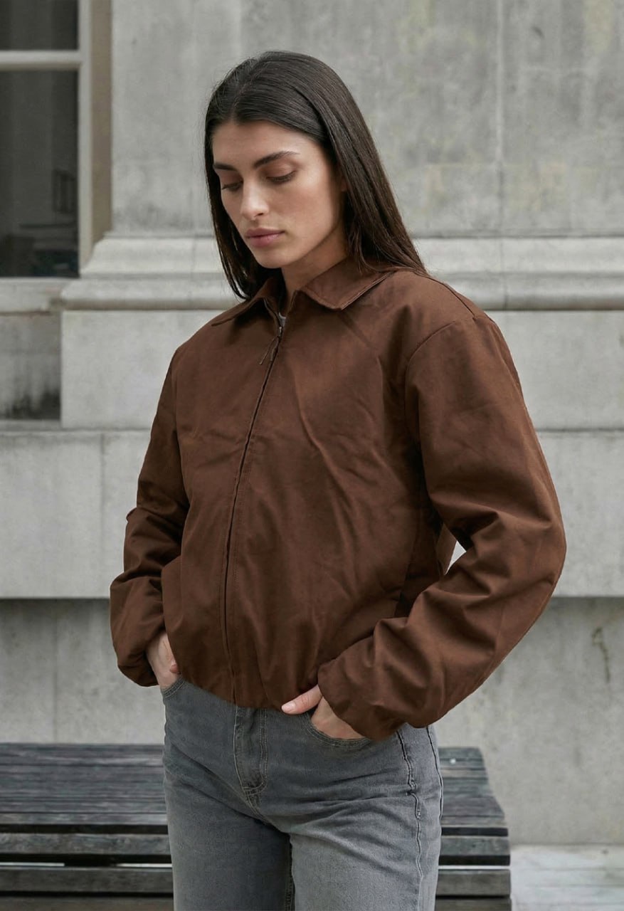 Wiatrówka Staff ni brown