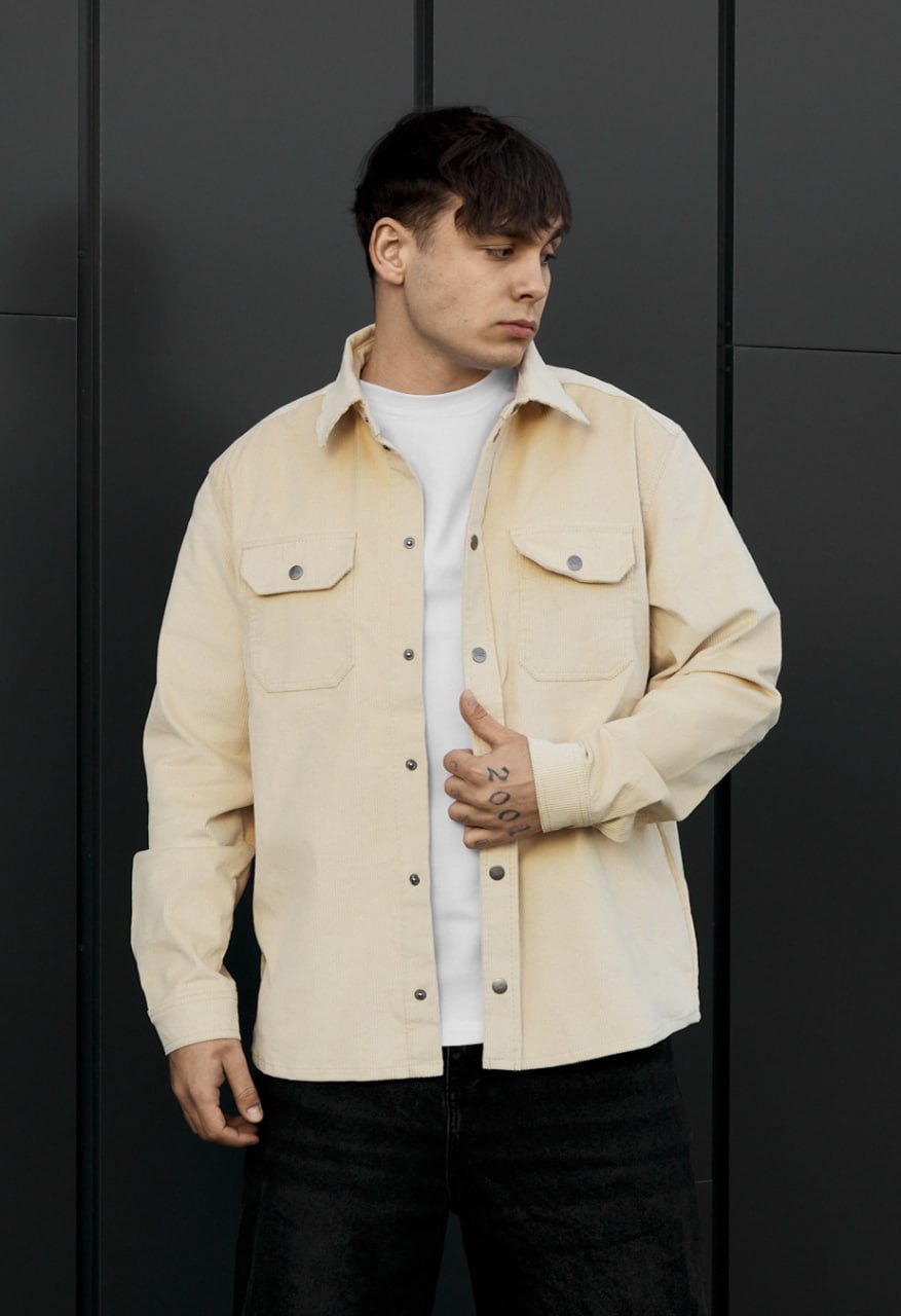 Koszula Staff er light beige