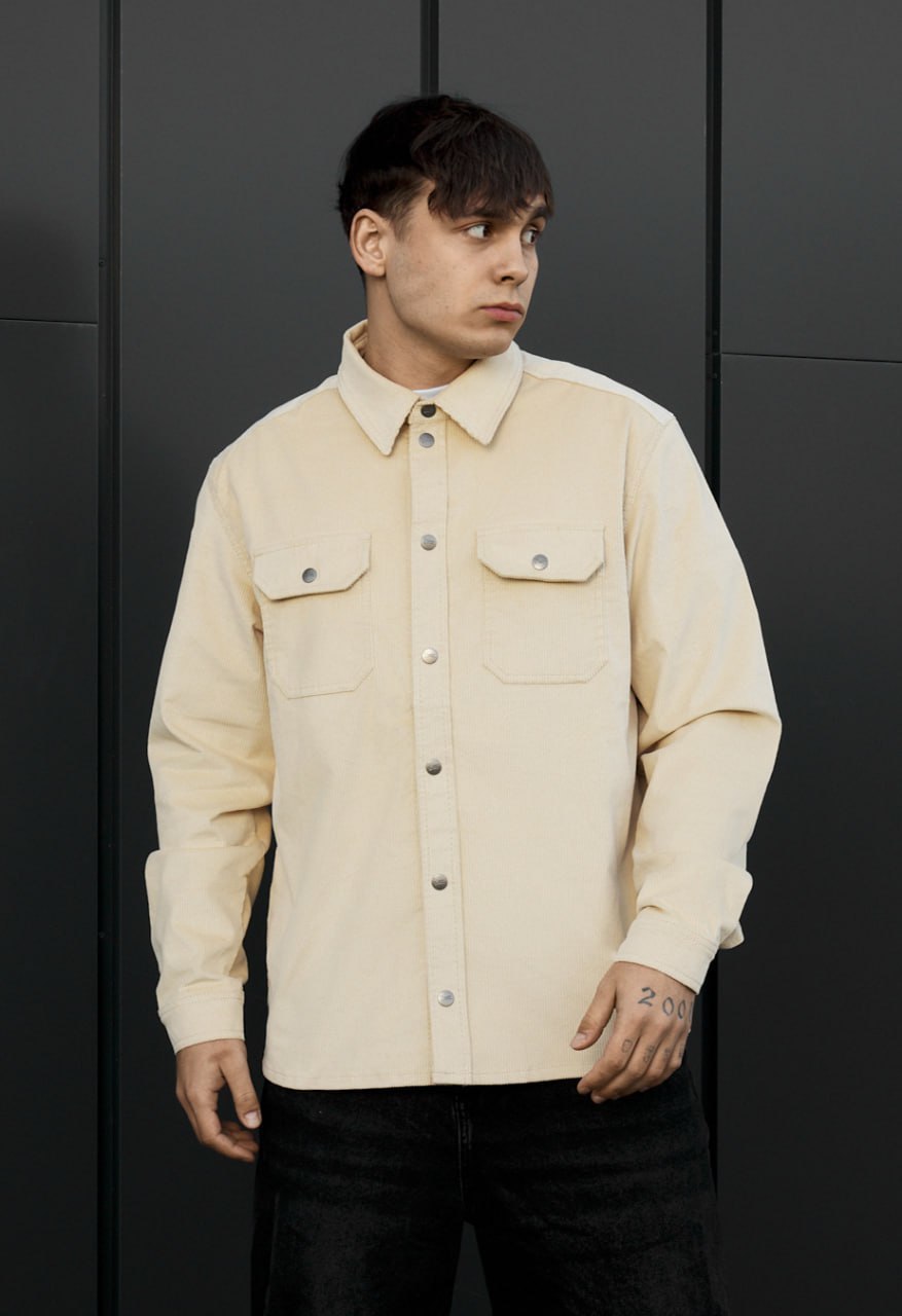 Koszula Staff er light beige