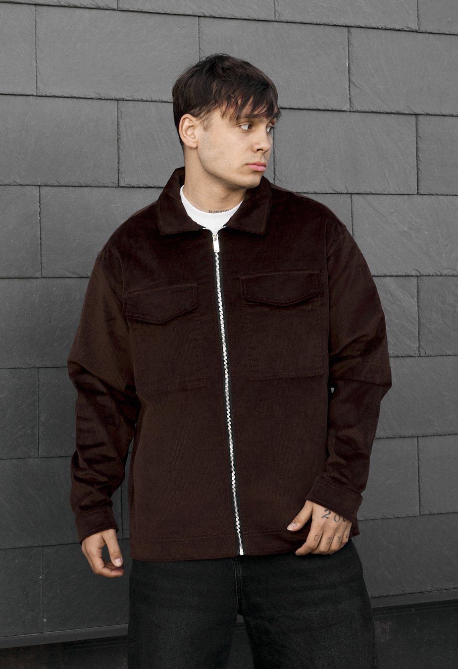 Kurtka Staff my brown