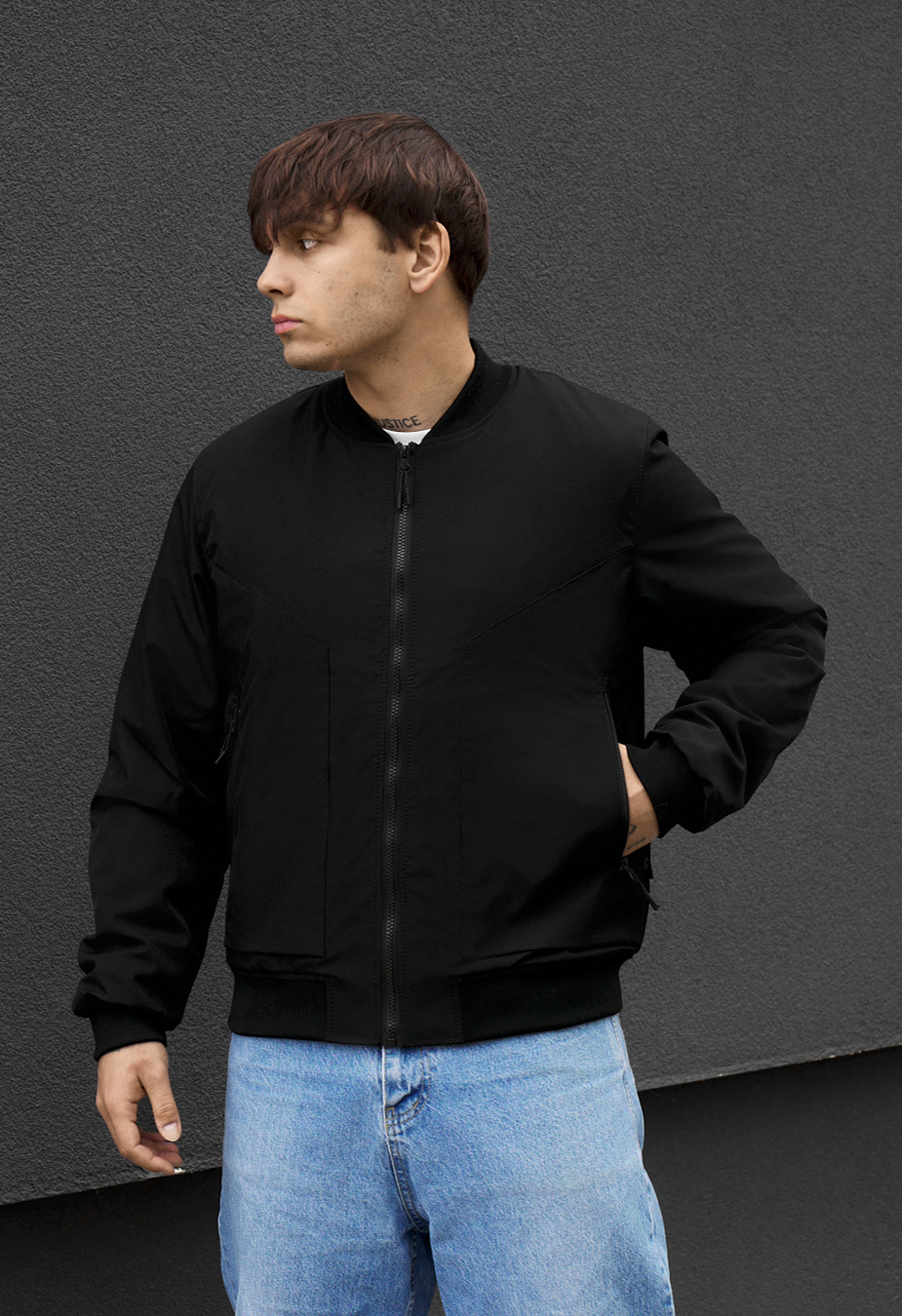 Bomber Staff se black