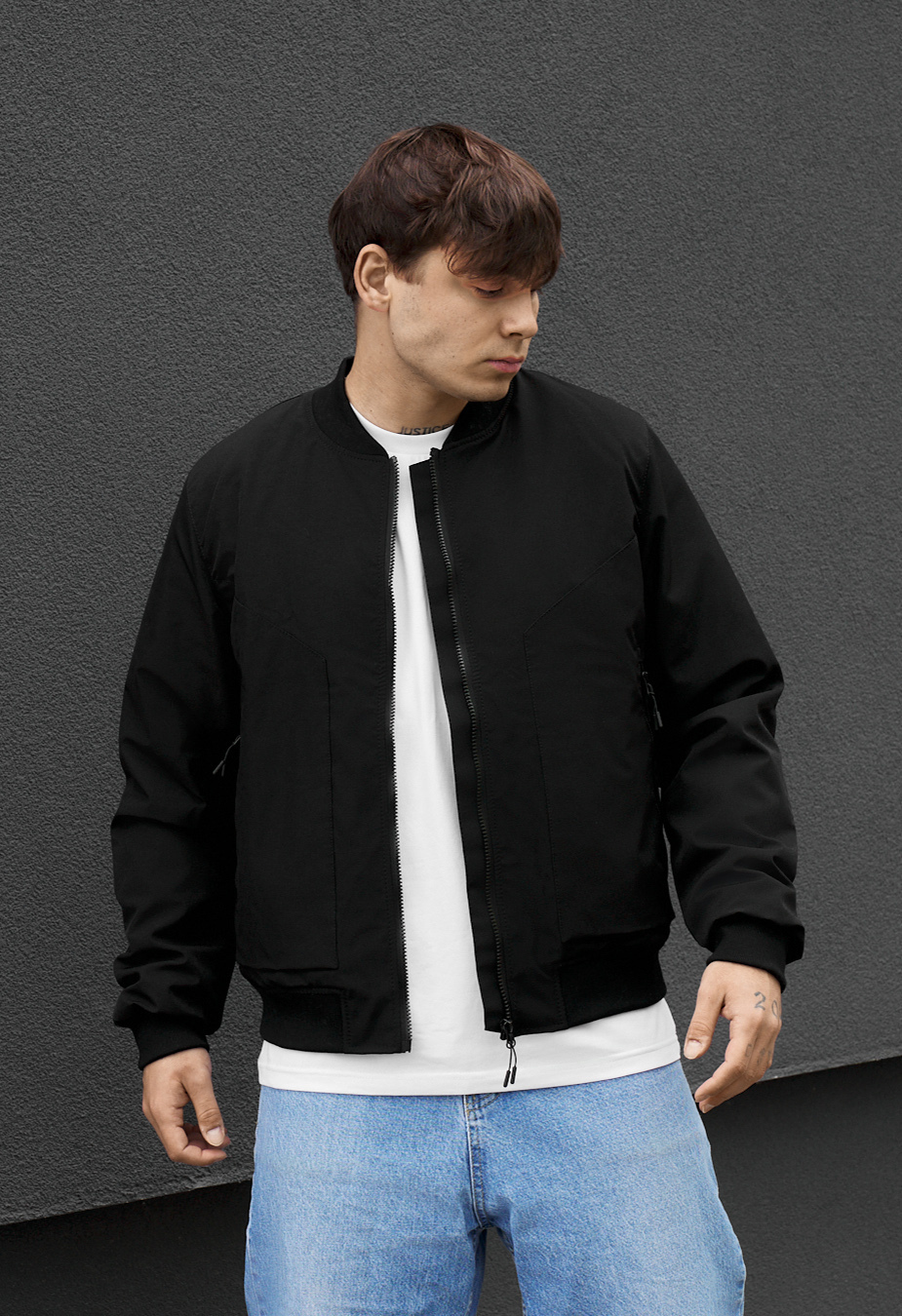 Bomber Staff se black