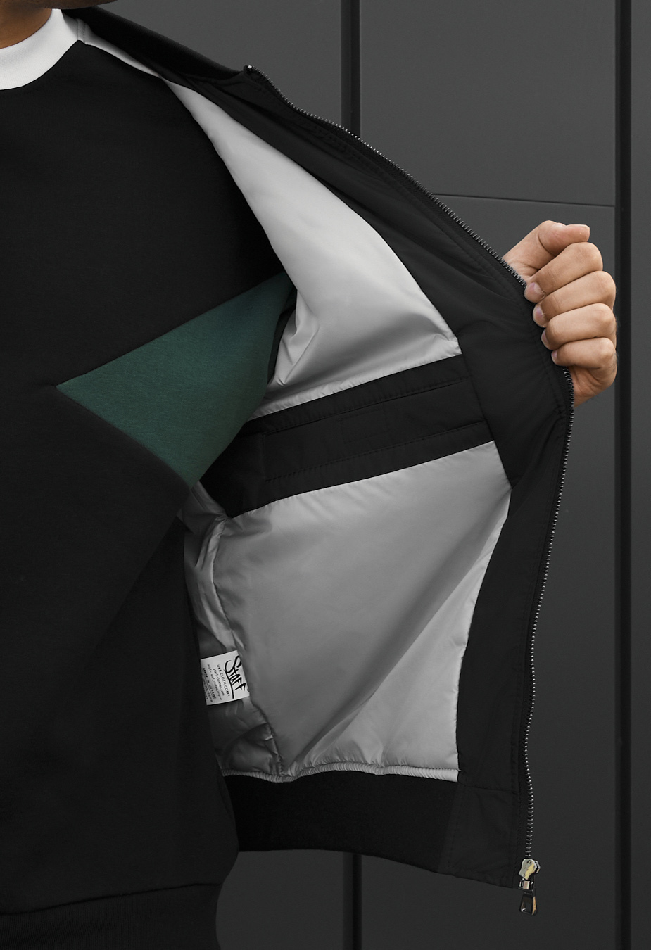 Bomber Staff ye black