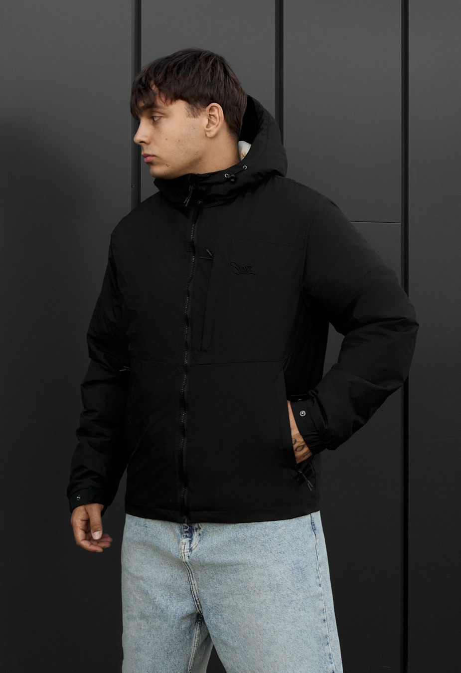 Kurtka Staff chap logo black