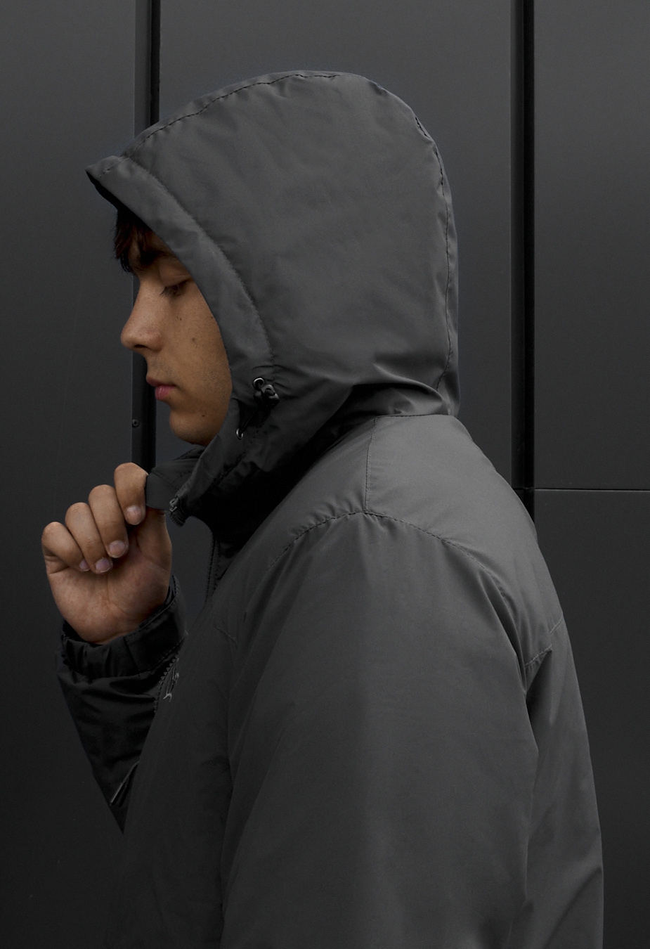 Kurtka Staff chap logo gray