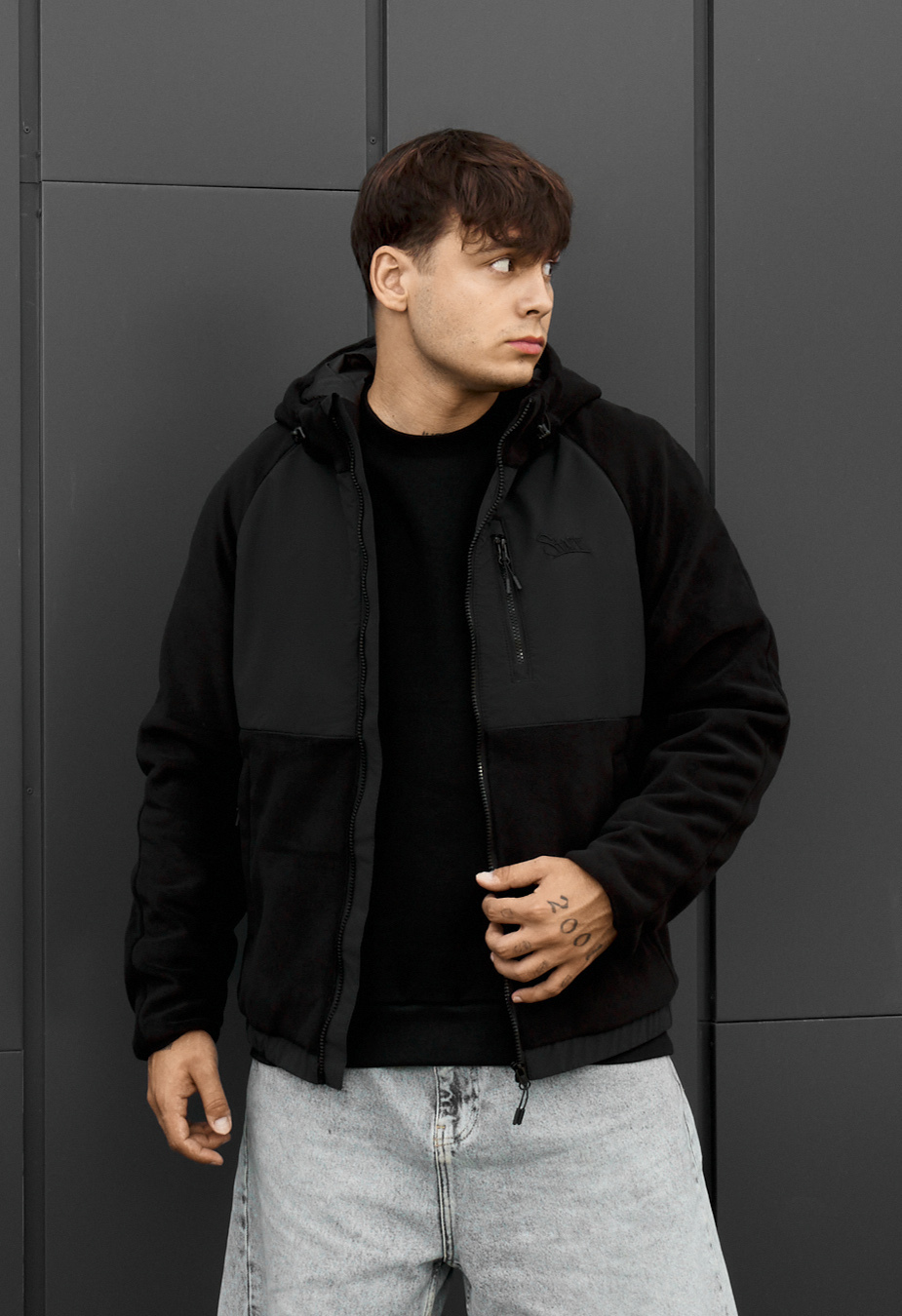 Kurtka Staff so logo black
