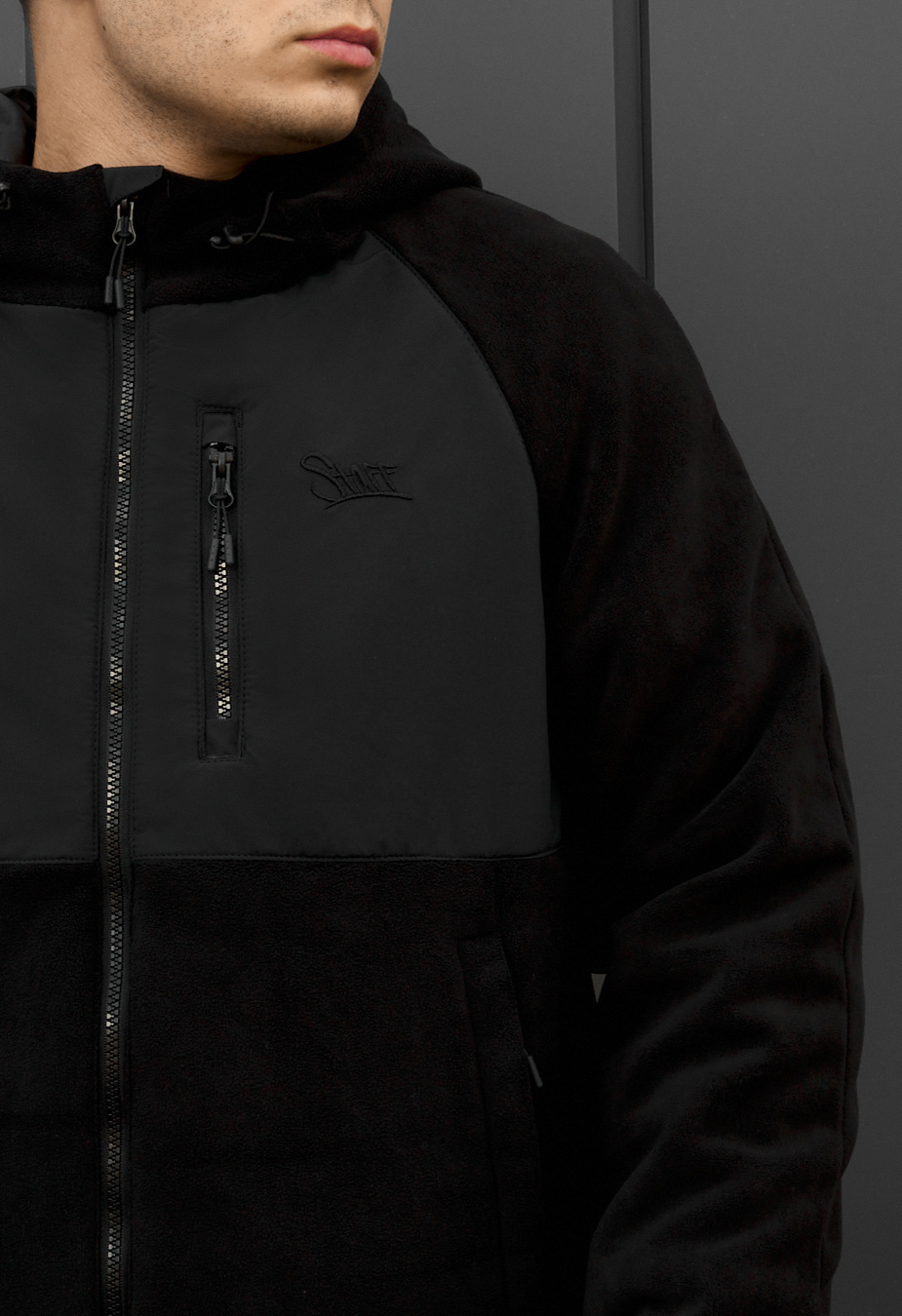 Kurtka Staff so logo black