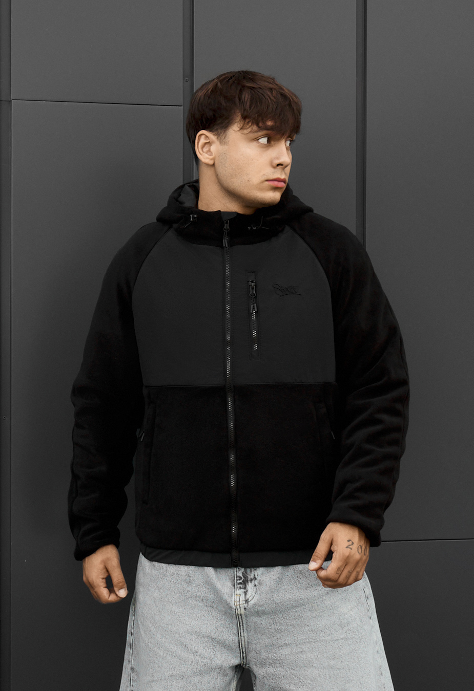 Kurtka Staff so logo black