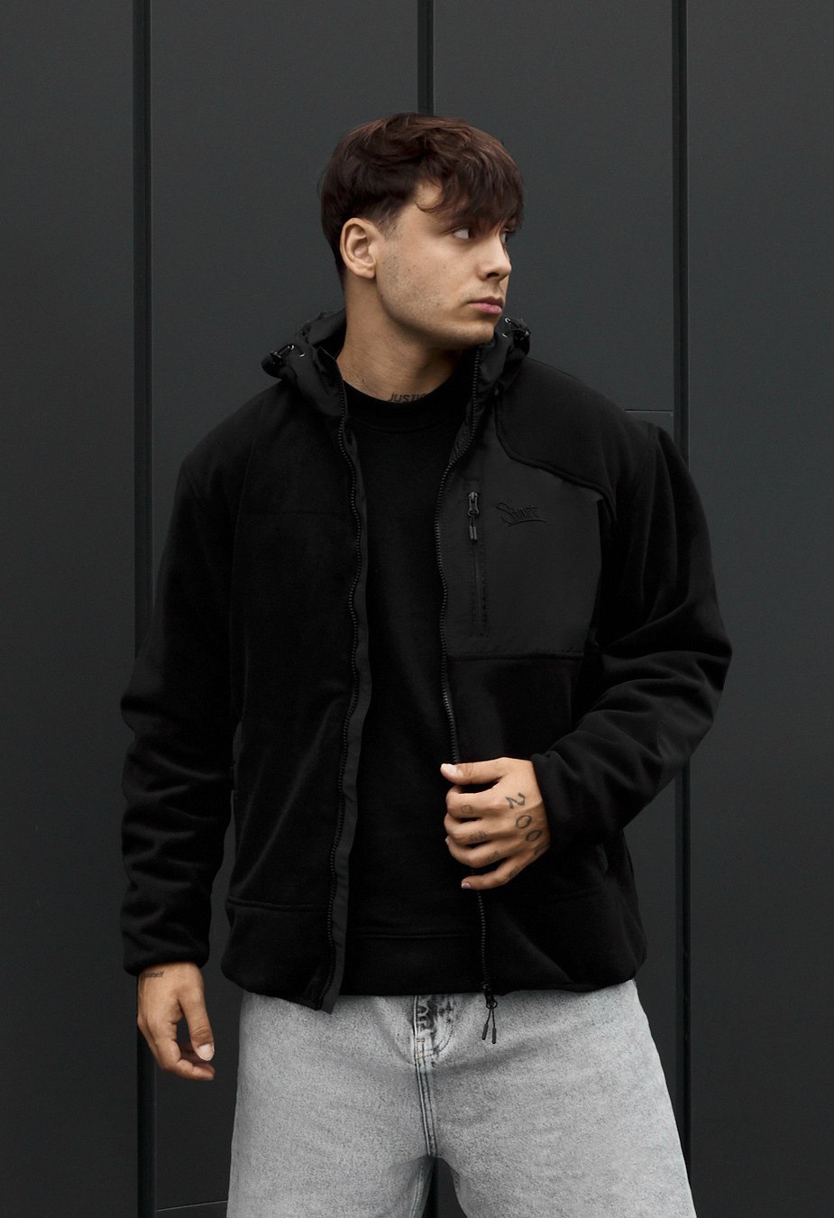 Kurtka Staff ka logo black