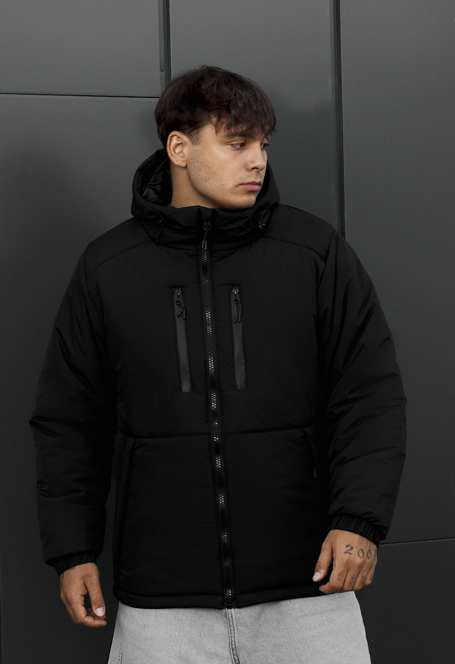 Kurtka zimowa Staff oh logo black