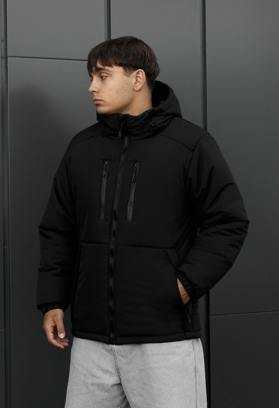 Kurtka zimowa Staff oh logo black