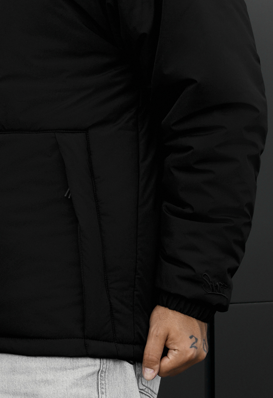 Kurtka zimowa Staff oh logo black