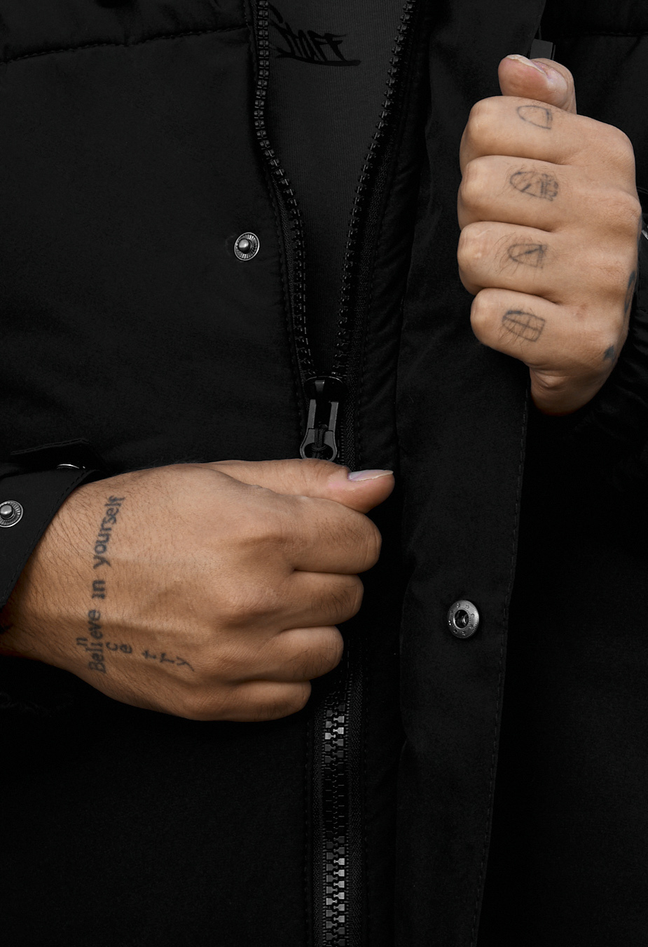 Kurtka zimowa Staff tui logo black