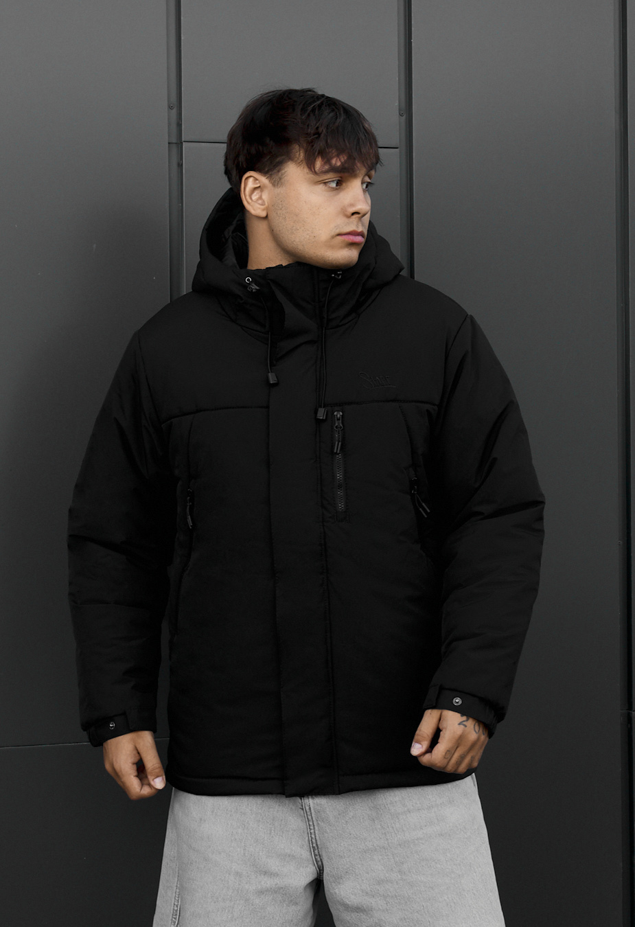 Kurtka zimowa Staff tui logo black