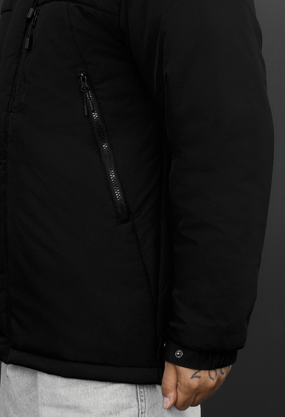 Kurtka zimowa Staff tui logo black