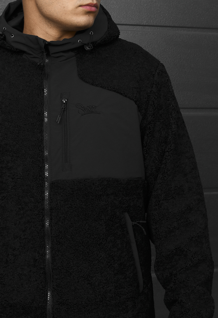 Kurtka futrzana Staff kla logo black