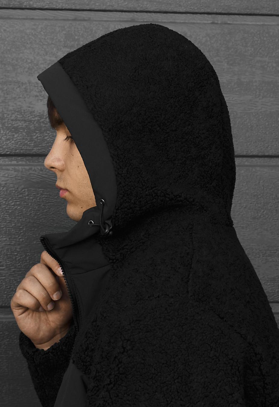 Kurtka futrzana Staff kla logo black