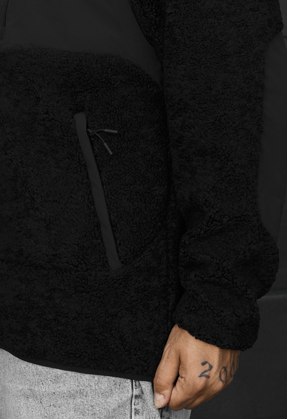 Kurtka futrzana Staff kla logo black