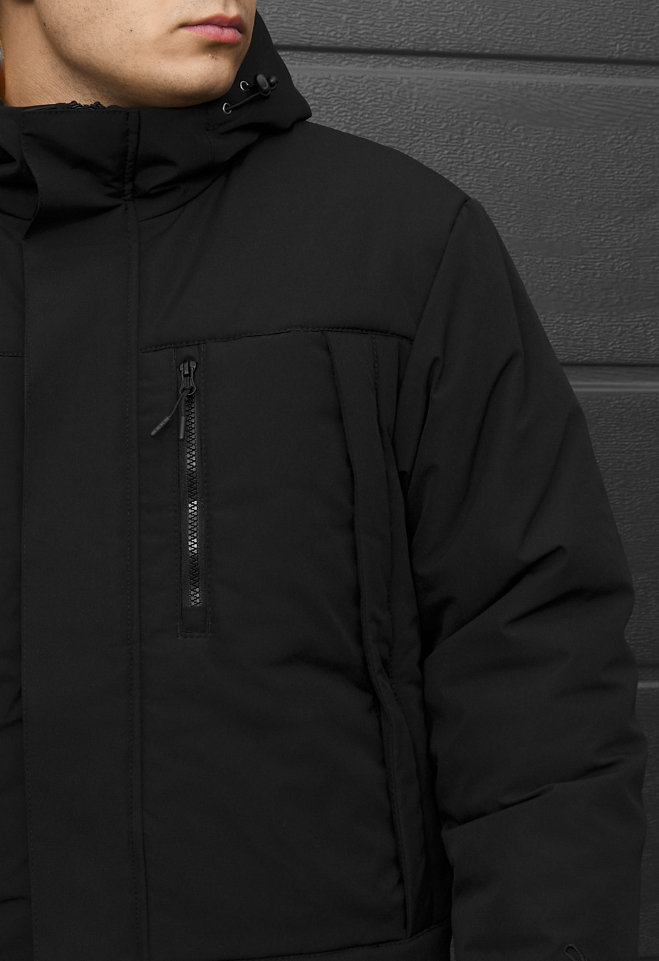 Kurtka zimowa Staff um black logo