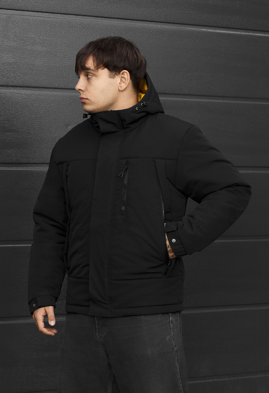 Kurtka zimowa Staff um black logo