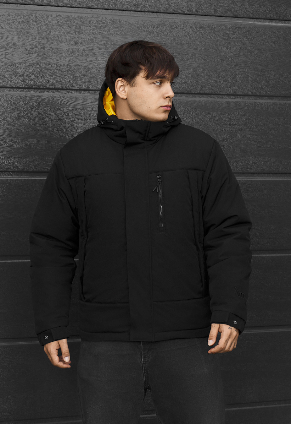 Kurtka zimowa Staff um black logo