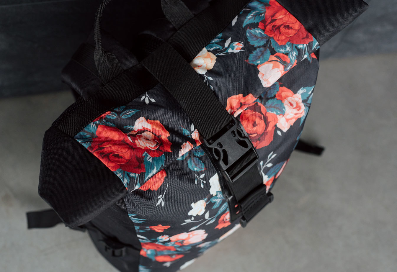 Plecak Staff roll 22L roses