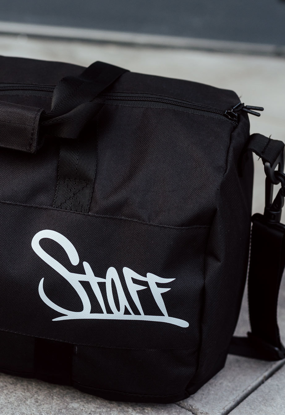 Torba dresowa Staff black logo reflective