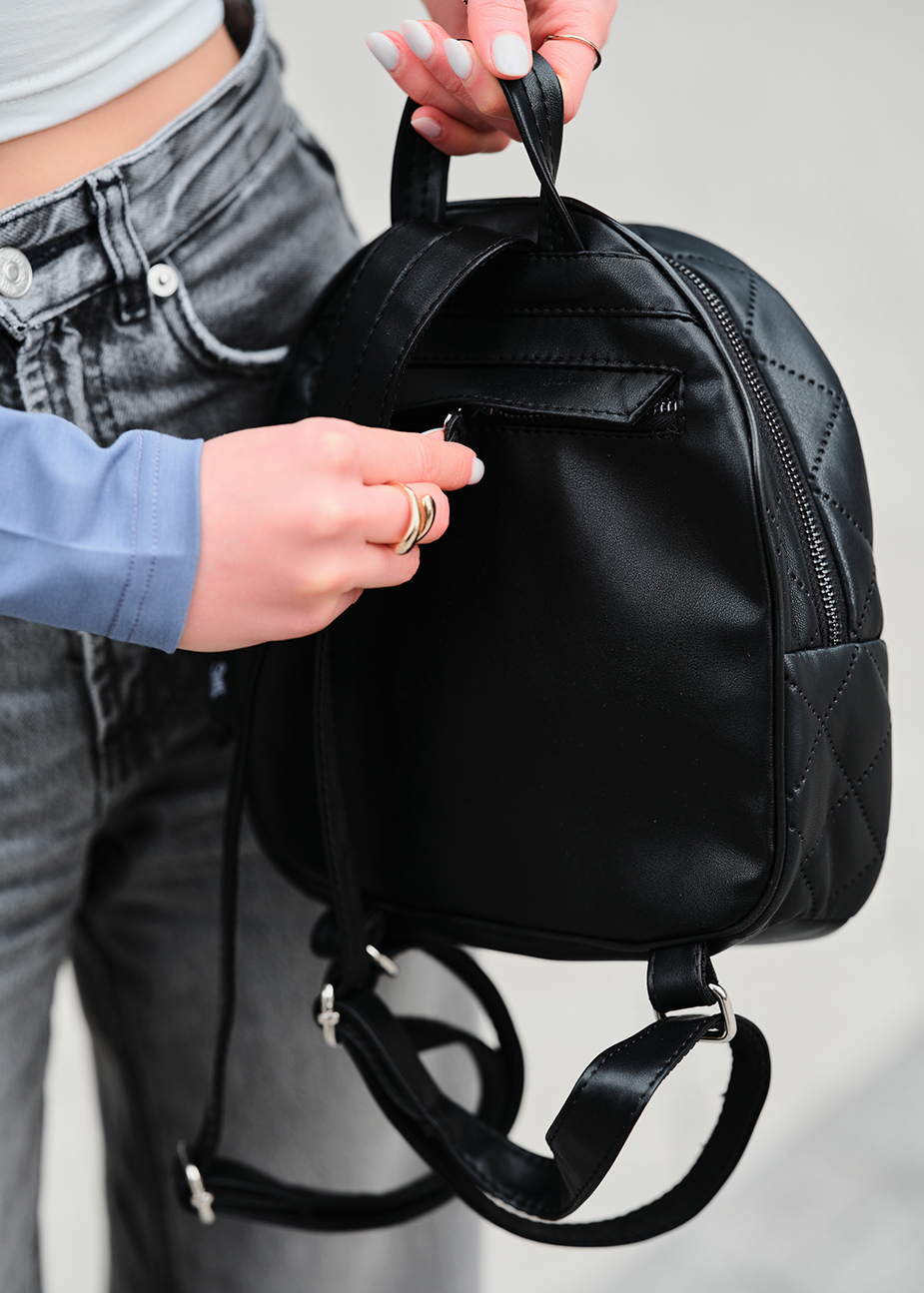 Plecak Staff 7L romb leather black