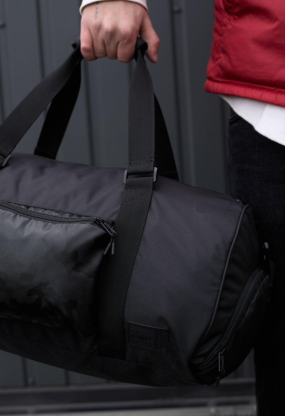 Torba sportowa Staff no black & camo