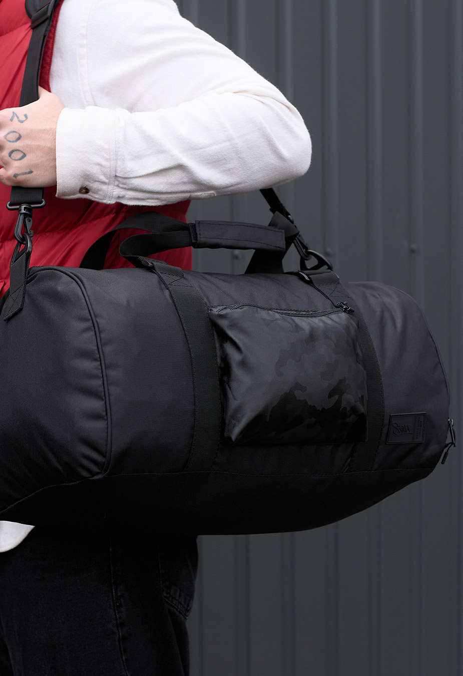 Torba sportowa Staff no black & camo