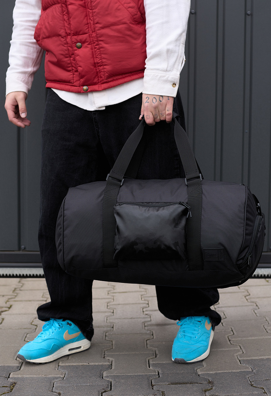 Torba sportowa Staff no black & camo