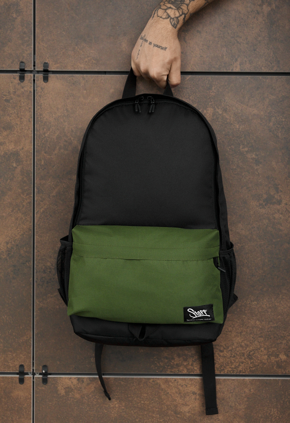 Plecak Staff 15L black & khaki