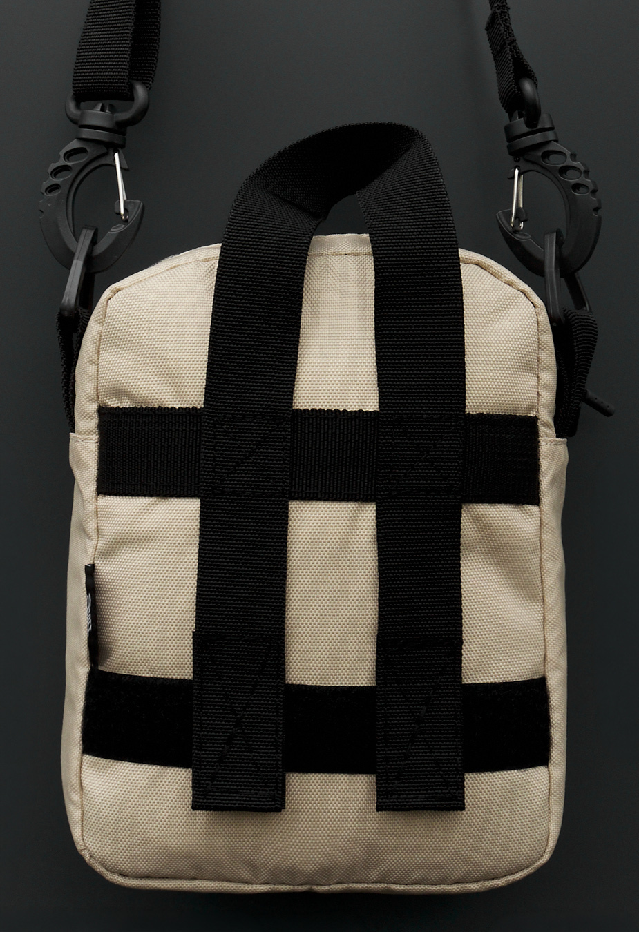 Torba na ramię Staff ki black & beige