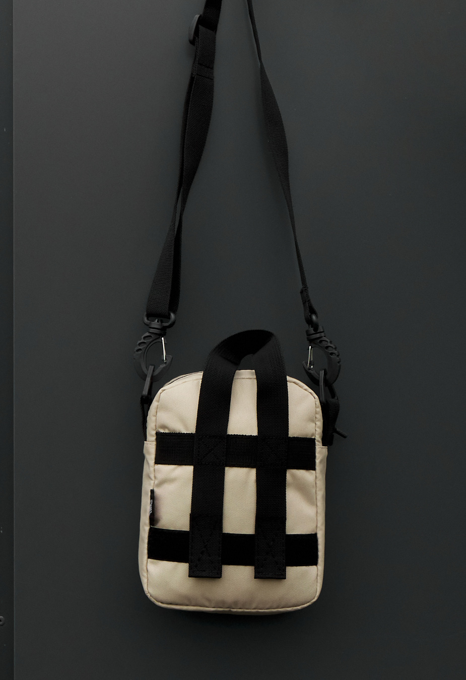 Torba na ramię Staff ki black & beige