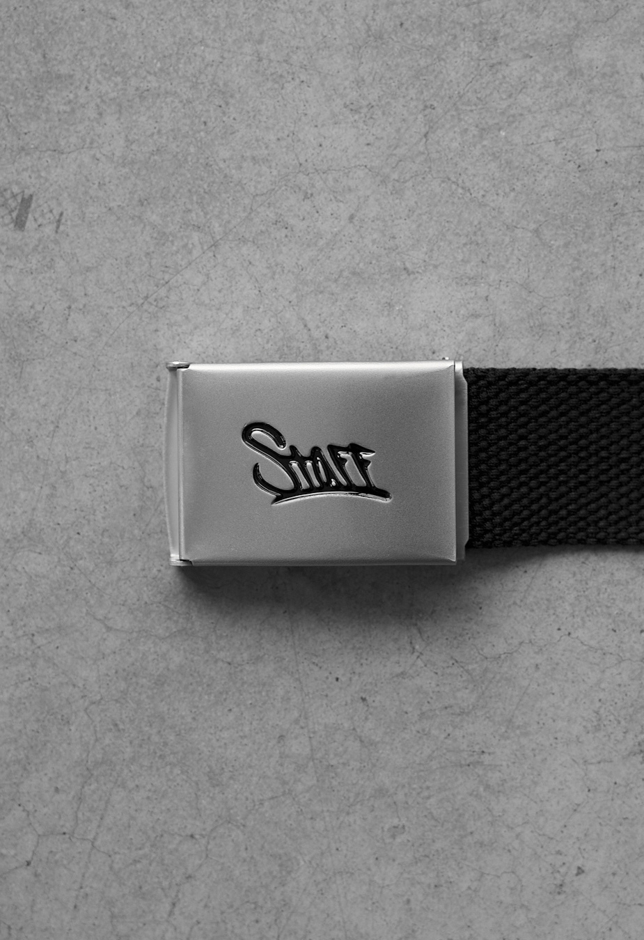 Pasek Staff gray metal